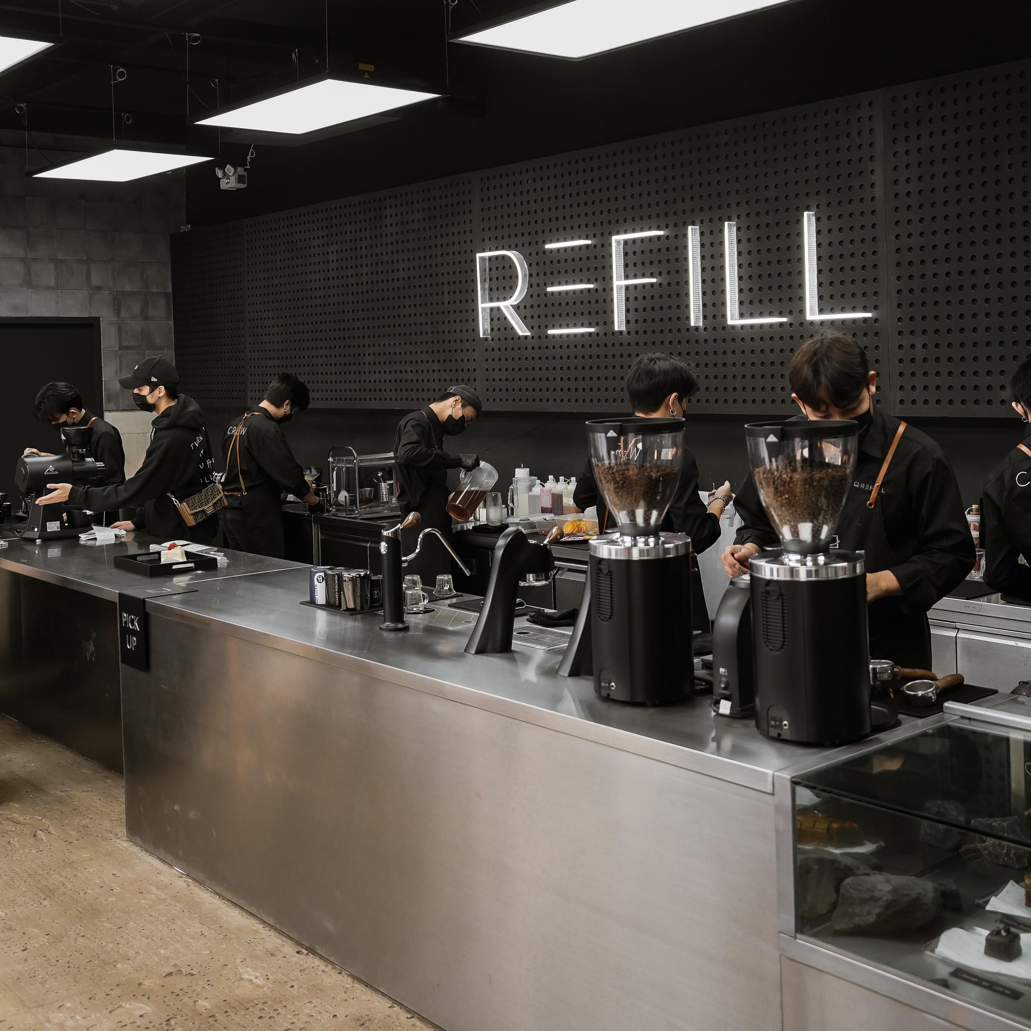 Refill coffee