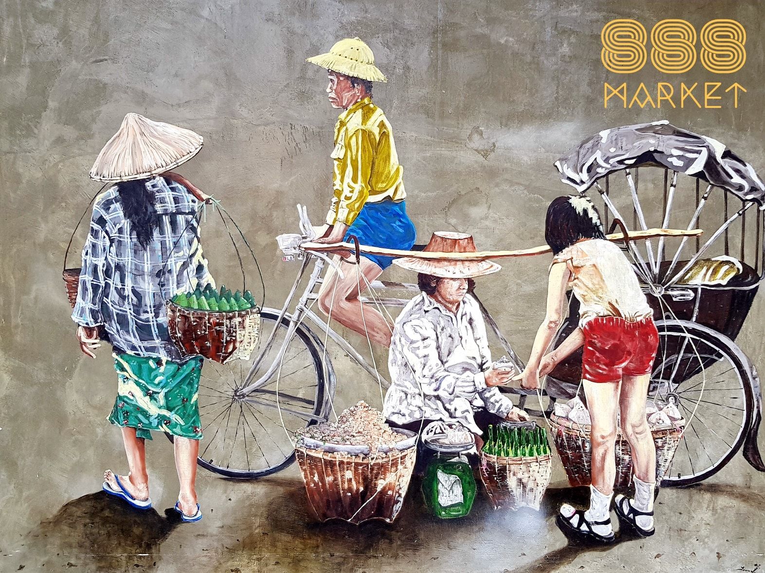 ตลาดตองแปด