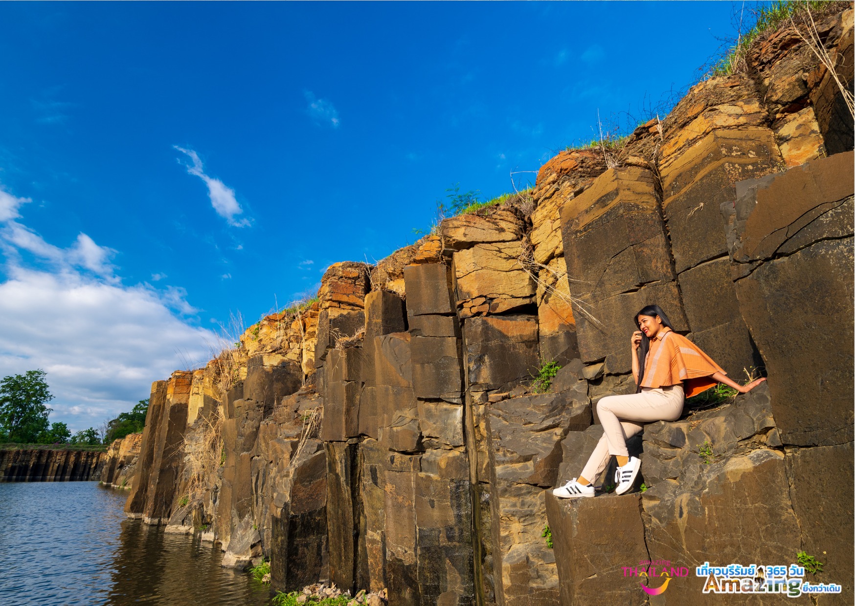 เสาหินบะซอลต์ภูเขาไฟ บุรีรัมย์
