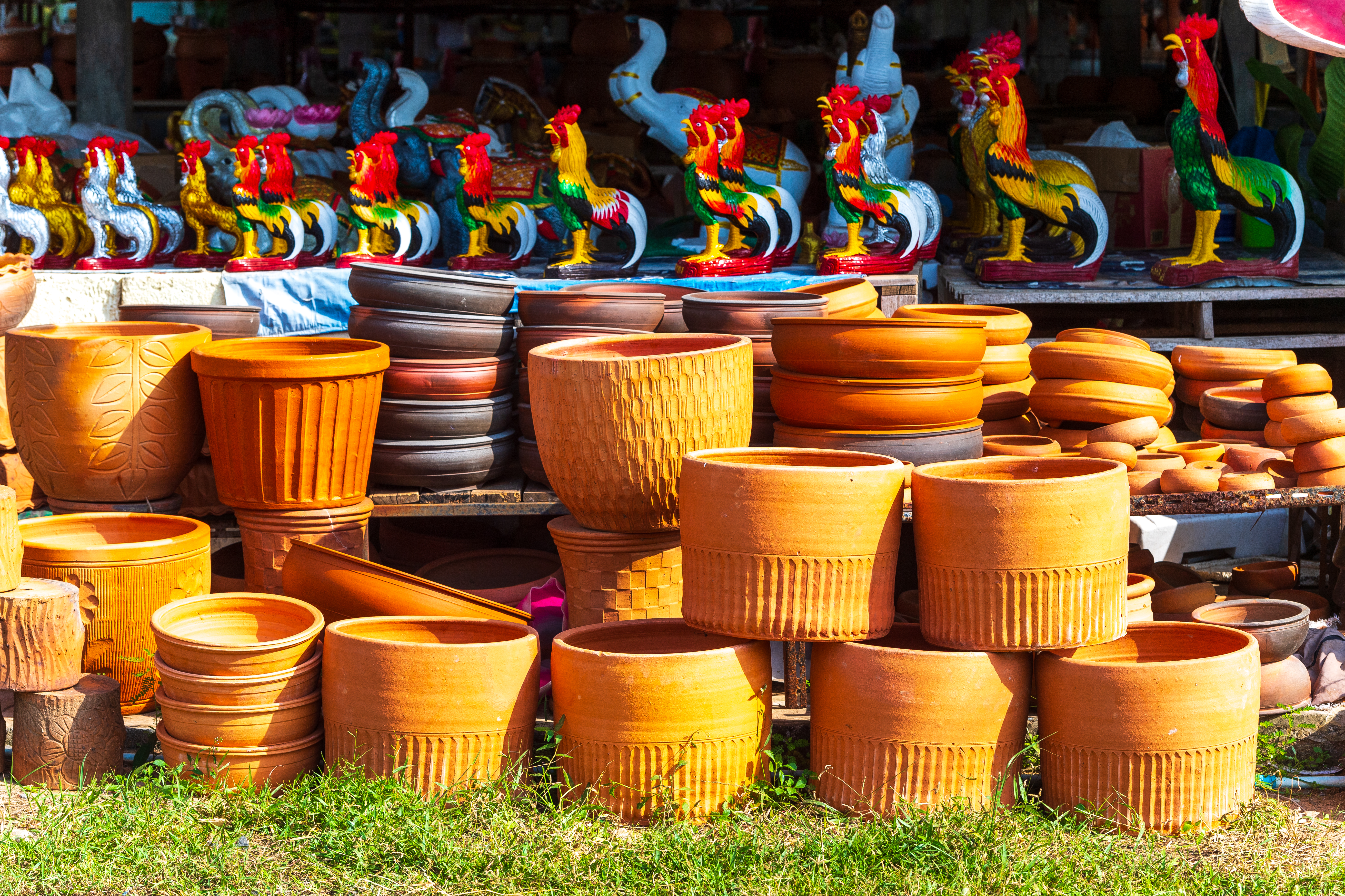 หมู่บ้านเครื่องปั้นดินเผาด่านเกวียน