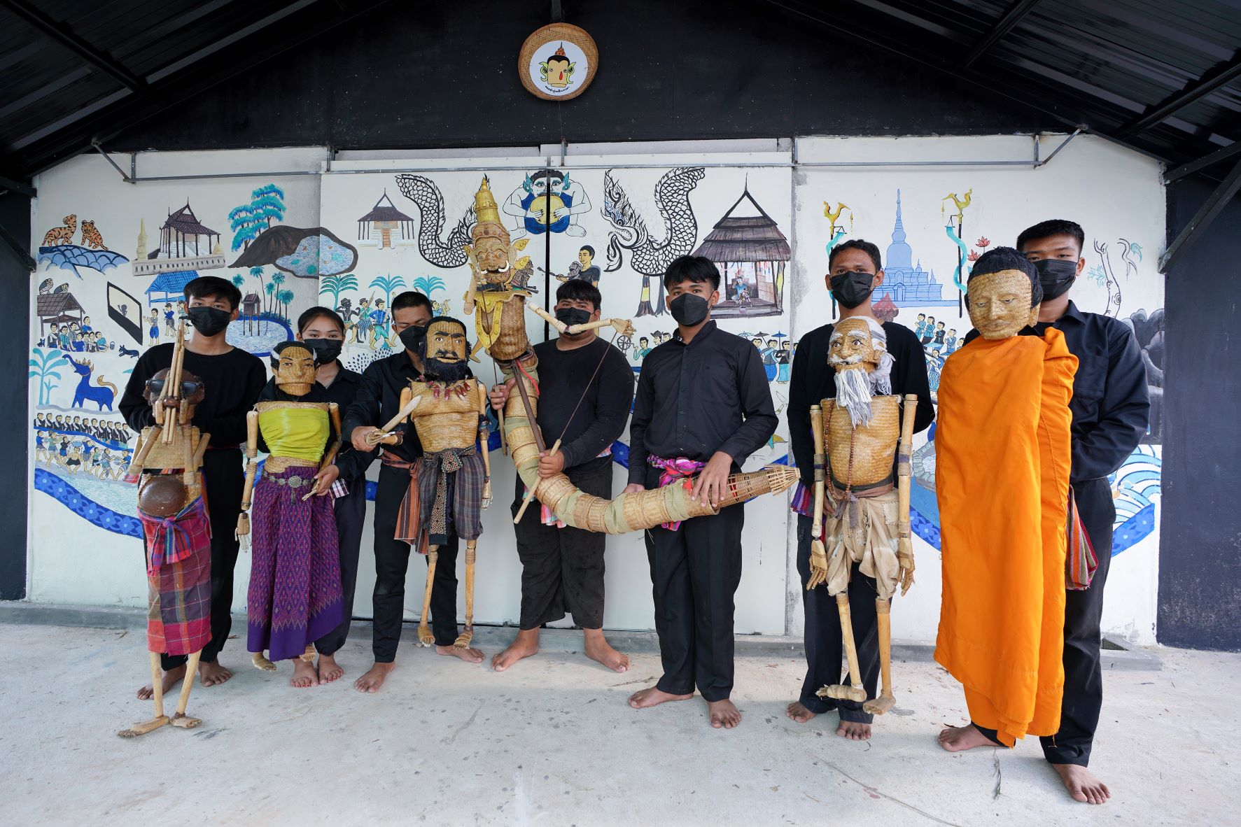 หมอลำหุ่นกระติบ คณะเด็กเทวดา