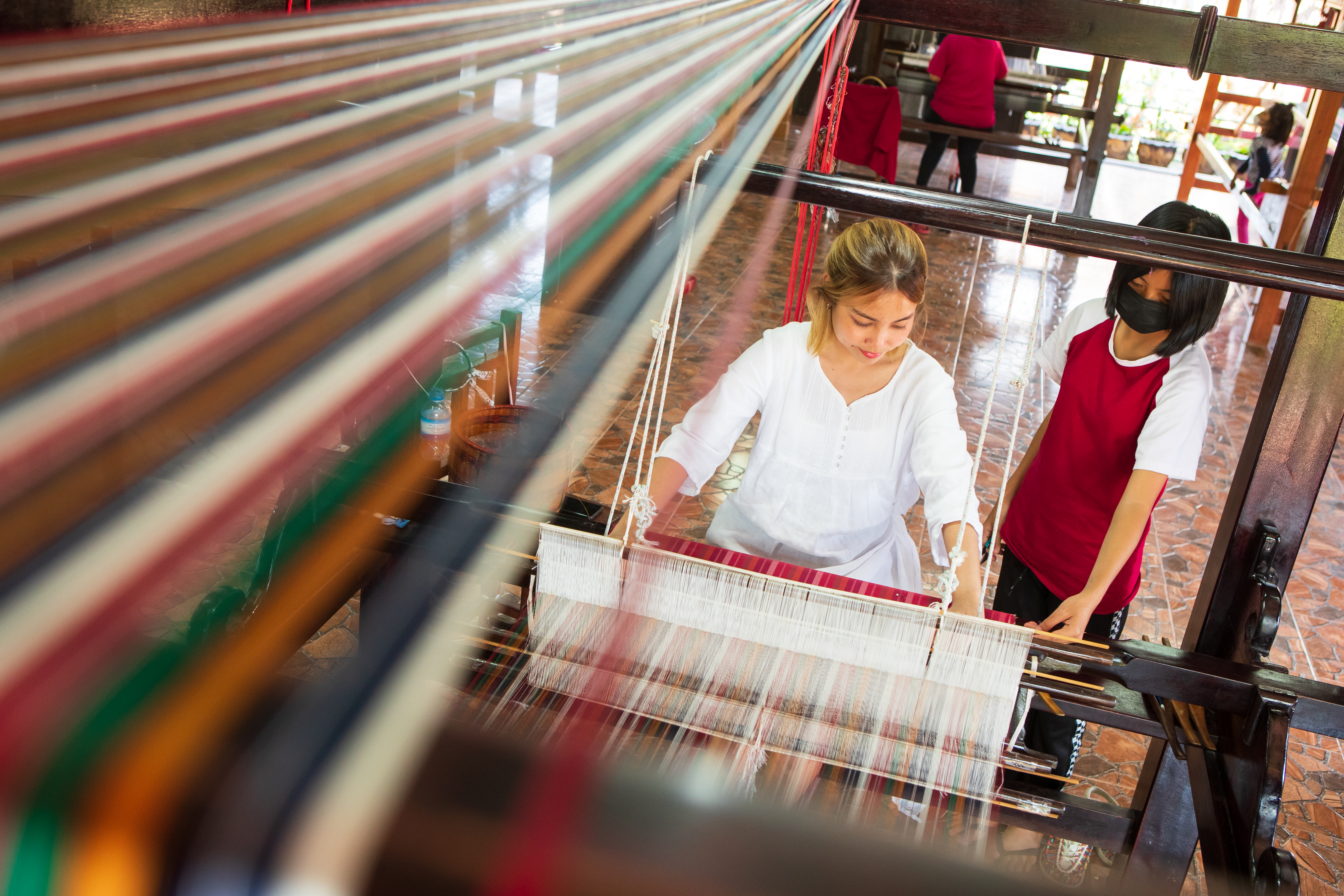 ชุมชนด้านการท่องเที่ยวเชิงวัฒนธรรม กลุ่มทอผ้าโบราณบ้านโนนกอก